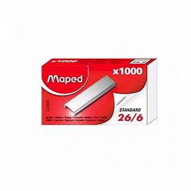 BROCHES P/ABROCHADORA MAPED 26/6 CJ X1000