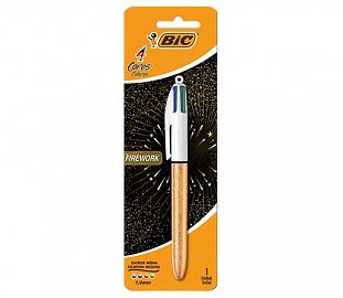 BOLIGRAFO BIC 4 COLORES 1.0 FIREWORK BL X1