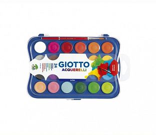 ACUARELA GIOTTO C/PINCEL EST X24