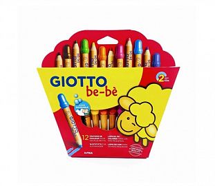 LAPIZ DE COLOR GIOTTO BEBE EST X12
