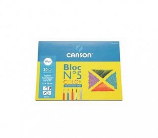 BLOCK DE DIBUJO CANSON N°5 COLOR