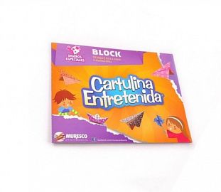 BLOCK DIDACTICO MURESCO CARTULINA ENTRETENIDA DISEÑOS ESPECIALES