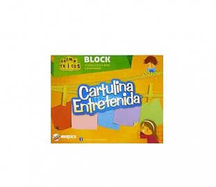 BLOCK DIDACTICO MURESCO CARTULINA ENTRETENIDA GEOMETRICO