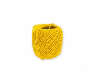 HILO ALGODON TODOTEX N°5 AMARILLO 60 MTS BOLSA X10