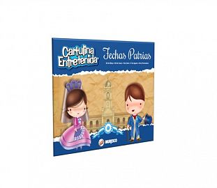 BLOCK DIDACTICO MURESCO CARTULINA ENTRETENIDA FECHAS PATRIAS