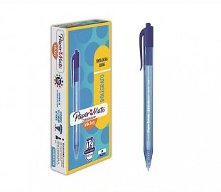 BOLIGRAFO PAPERMATE KILOMETRICO INKJOY 100 RT CJ X12