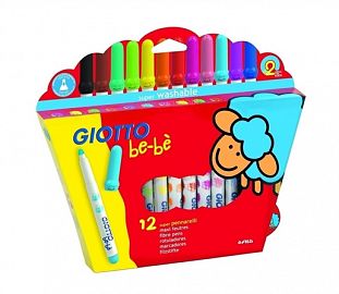 MARCADOR GIOTTO BEBE CJ X12