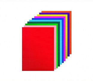 CARTON MICROCORRUGADO CARPEL 50X70 X10 BLANCO