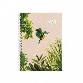 CUADERNO C/ESPIRAL LEDESMA NAT T/F S/MICROPUNTILLAR 22X29 70H BULLET