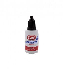 TINTA P/SELLOS TRABI 30ML CJ X1