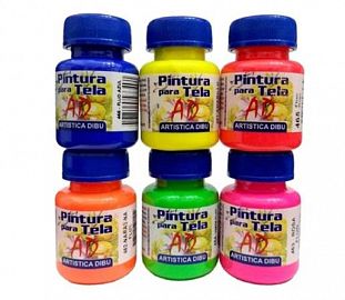 PINTURA P/TELA AD 40ML FLUO