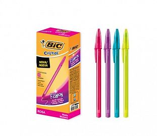 BOLIGRAFO BIC FASHION 1,2 CJ X25