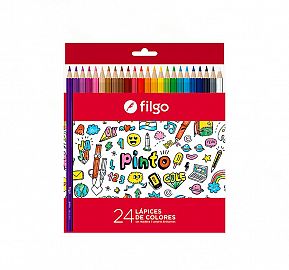 LAPIZ DE COLOR FILGO PINTO LARGO CJ X24