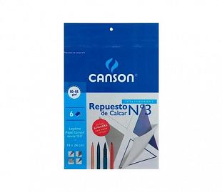 REPUESTO P/CALCAR CANSON N° 3 6H