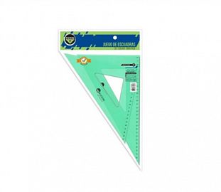 ESCUADRA TECNICA PIZZINI SET ESTUDIO 35CM X 45º Y 60º