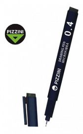 MICROFIBRA GRADUADA PIZZINI NEGRA 0.4