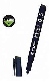 MICROFIBRA GRADUADA PIZZINI NEGRA 0.5