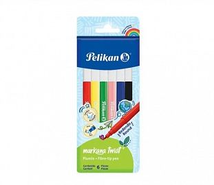 MARCADOR ESCOLAR PELIKAN MARKANA TWIST FINO EST X6