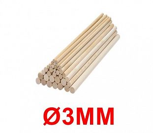 TARUGO DE PINO AERO STAR 3MM