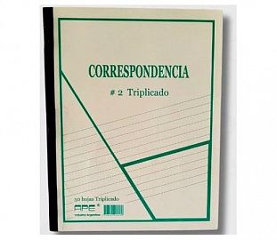 CORRESPONDENCIA BROPACO 2 TRIPLICADO 50H