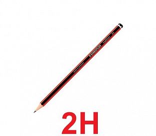 LAPIZ DE GRAFITO STAEDTLER TRADITION 2H X12