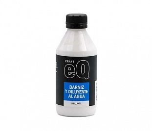 BARNIZ Y DILUYENTE AL AGUA EQ ARTE BRILLANTE 250CC