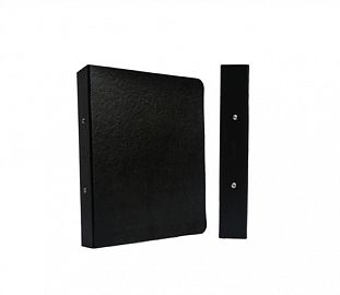 CARPETA FIBRA NEGRA FIBRACAP LINEA FUEGO 2X40 A4
