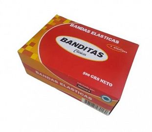 BANDA ELASTICA BANDITA LARGO ESPECIAL CAJA 500G