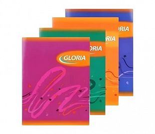 CUADERNO ABROCHADO GLORIA T/F 16X21 24H CUADRICULADO