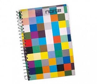 LIBRETA C/ESPIRAL NORTE 7050 S/INDICE 14 X 9.5 70H