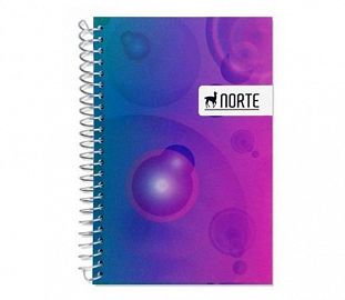 LIBRETA C/ESPIRAL NORTE 7070 S/INDICE 15.5 X 10.5 70H