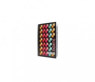 LIBRETA C/ESPIRAL NORTE 120 C/INDICE 13.5 X 21.5 84H