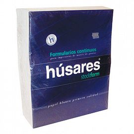 FORMULARIO CONTINUO HUSARES ORIGINAL LISO TROQUELADO PLECA 6