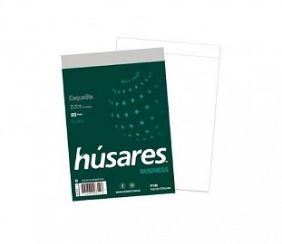 BLOCK PEGADO HUSARES BUSINESS ESQUELITA 80H LISO
