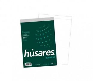 BLOCK PEGADO HUSARES BUSINESS ESQUELA 80H LISO