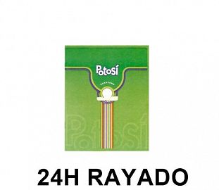 CUADERNO ABROCHADO POTOSI T/F 16X21 24H RAYADO