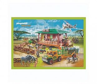 ROMPECABEZAS INK DROP PLAYMOBIL 54 PIEZAS WILD LIFE