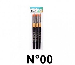 PINCEL REDONDO OLAMI BL X6 120-00