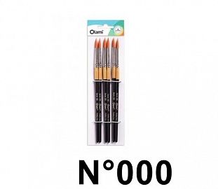PINCEL REDONDO OLAMI BL X6 120-000