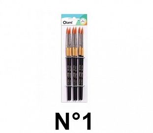 PINCEL REDONDO OLAMI BL X6 120-1