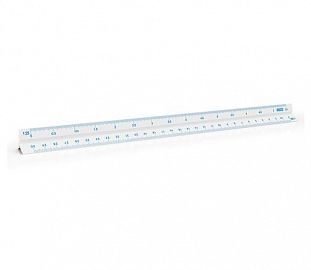ESCALIMETRO DOZENT 30CM ESCALAS BAJAS C/COLOR IDENTIFICADOR BOLSA X1