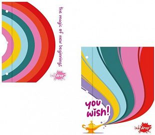 CARPETA 2 TAPAS INK DROP N° 3 - ENJOY