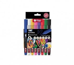 MARCADOR FILGO TNT 1.0 SURTIDO EST X8