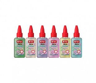 ADHESIVO C/GLITTER FILGO 25ML CJ X12 PASTEL