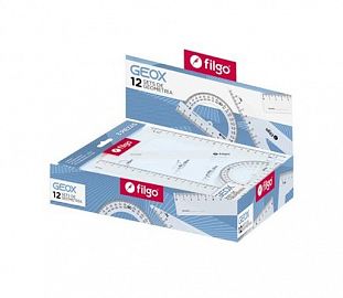 SET GEOMETRIA FILGO GEOX 3 PIEZAS 20CM CJ X12