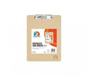PORTA BLOCK EZCO A4 SIMIL MADERA 