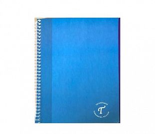 CUADERNO C/ESPIRAL TRIUNFANTE DIVIDIDOS T/F 16X21 80H RAYADO