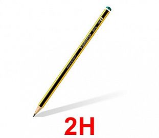 LAPIZ DE GRAFITO STAEDTLER NORIS 2H X12