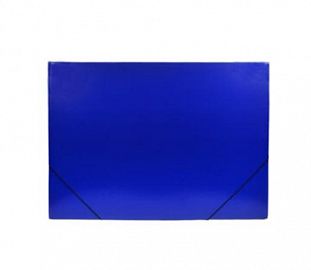 CARPETA PRESPAN 3 SOLAPAS C/ELASTICO BROPACO 35X50 AZUL