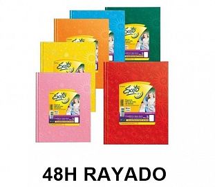 CUADERNO T/D EXITO E3 19X24 48H RAYADO ARAÑA